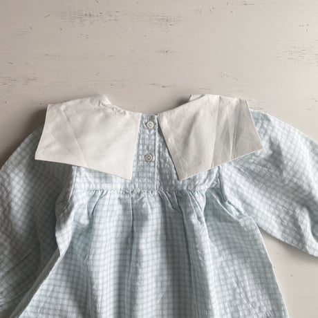 <即納/GIRLS>gingham dress