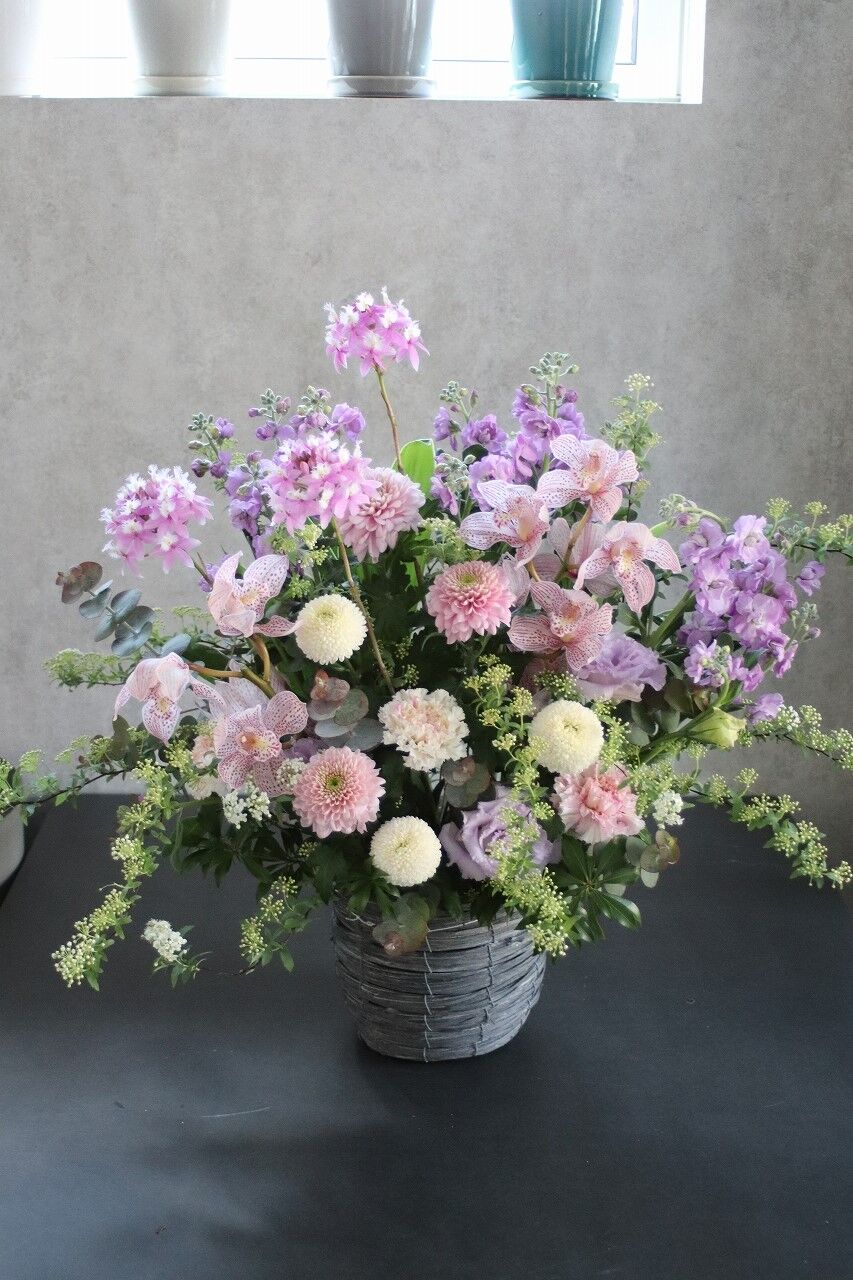 お供え”アレンジメント ゴージャスサイズ | fuku farming flowers STORE