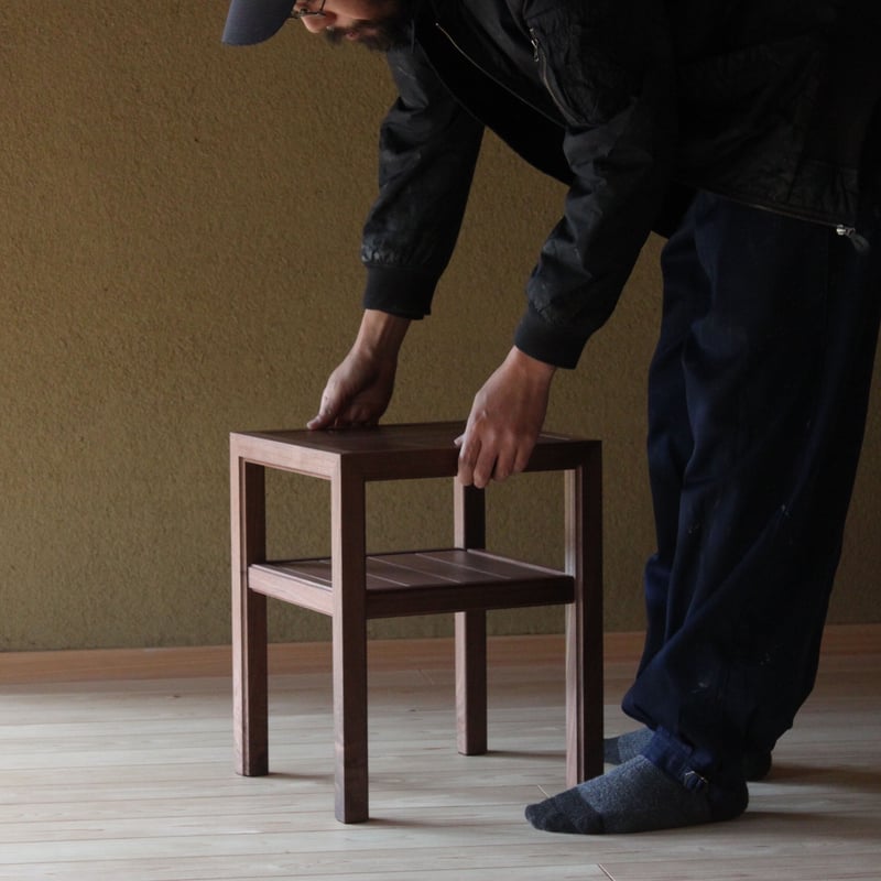 ハンドメイドテーブル ウォールナット【送料込み】 0229madeテーブル(ウォールナット) - メルカリ