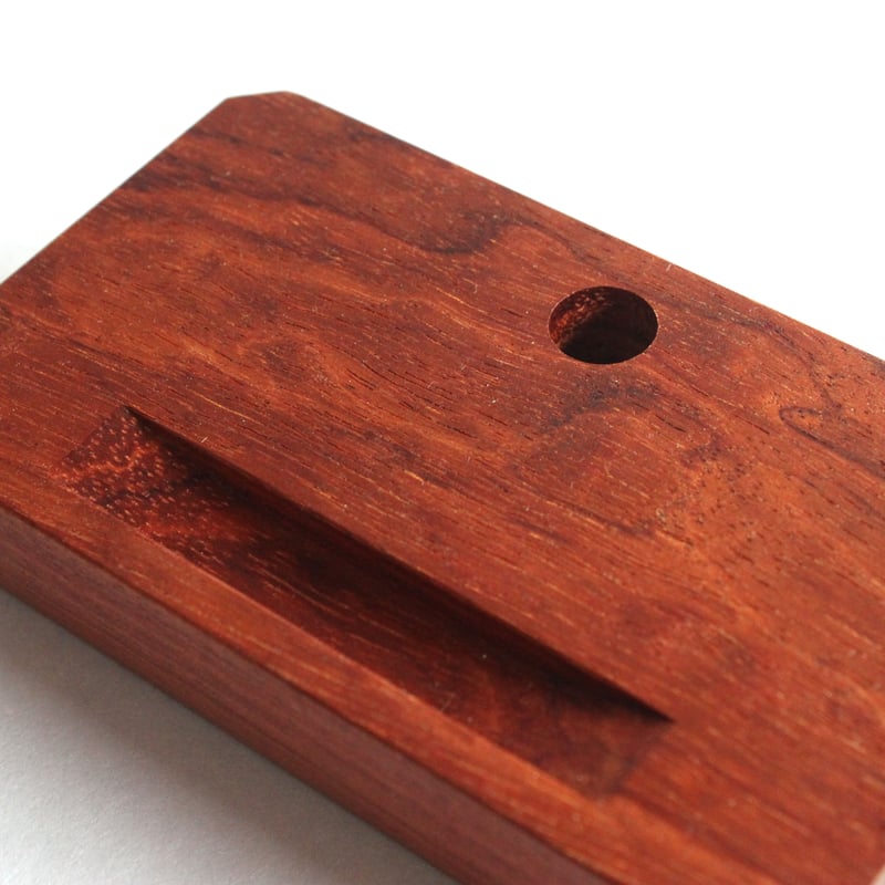皿立て / bubinga × walnut | 家具と陶 やがて online store