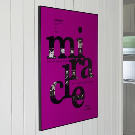 MIRACLE - pink (A1)