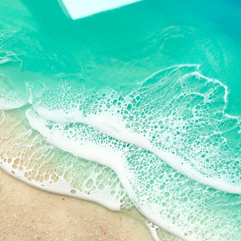 Beach art 海アート オーシャンアート | FLUID