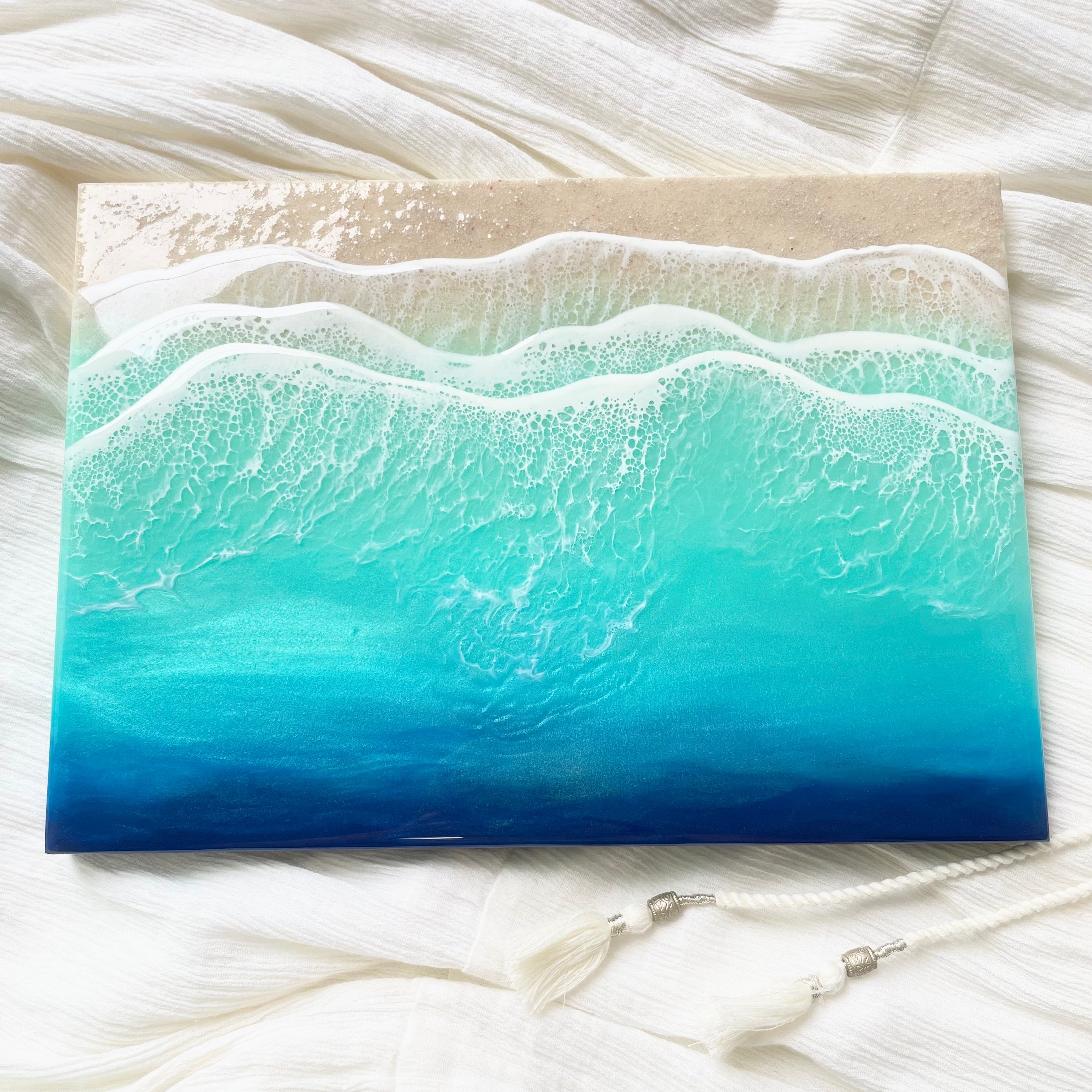 Beach art 海アート レジンアート | FLUID