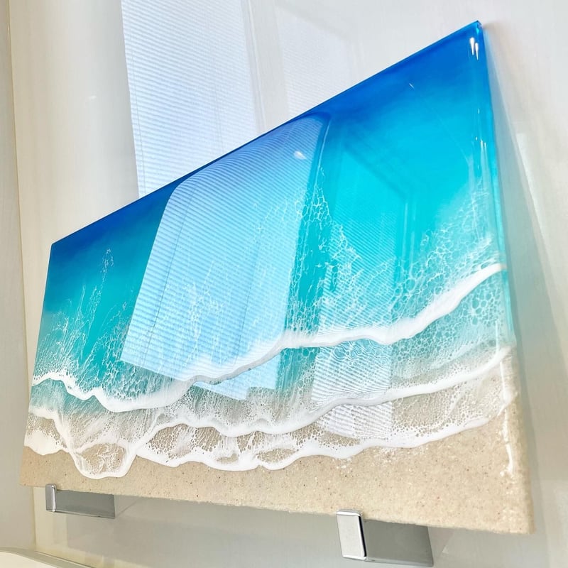 透明感抜群なBeach Art （オーダー承ります） | FLUID