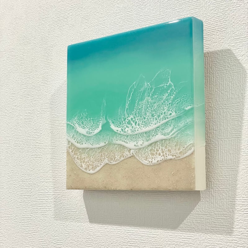 Beach art 海アート レジンアート | FLUID