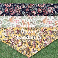 rope name flower bandanna