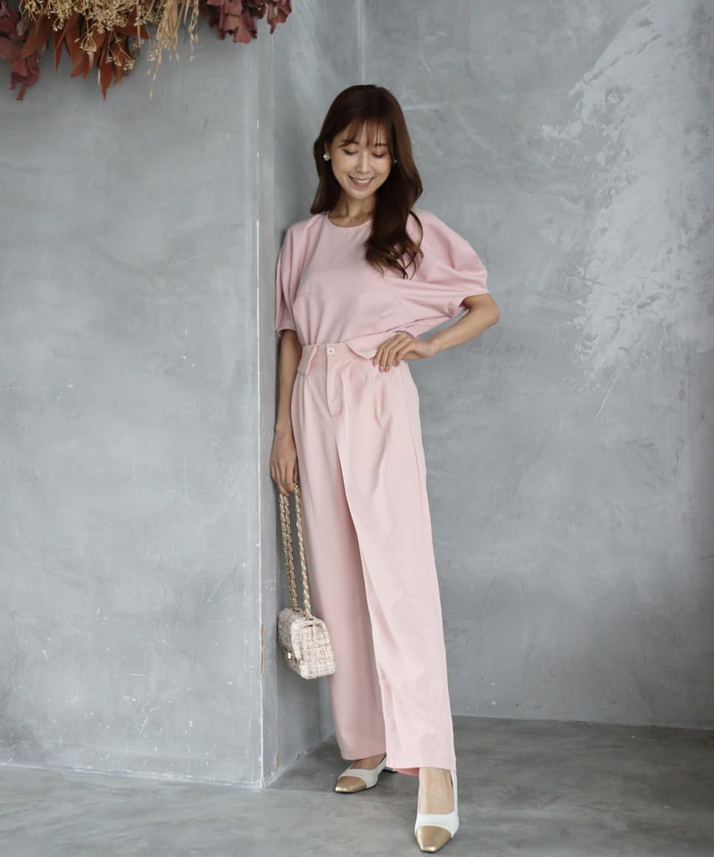 CTHY MARBLING WIDE SLACKS ベージュ サイズ3 CTHY MARBLING CTHY MARBLING WIDE SLACKS ベージュ サイズ3 CTHY MARBLING