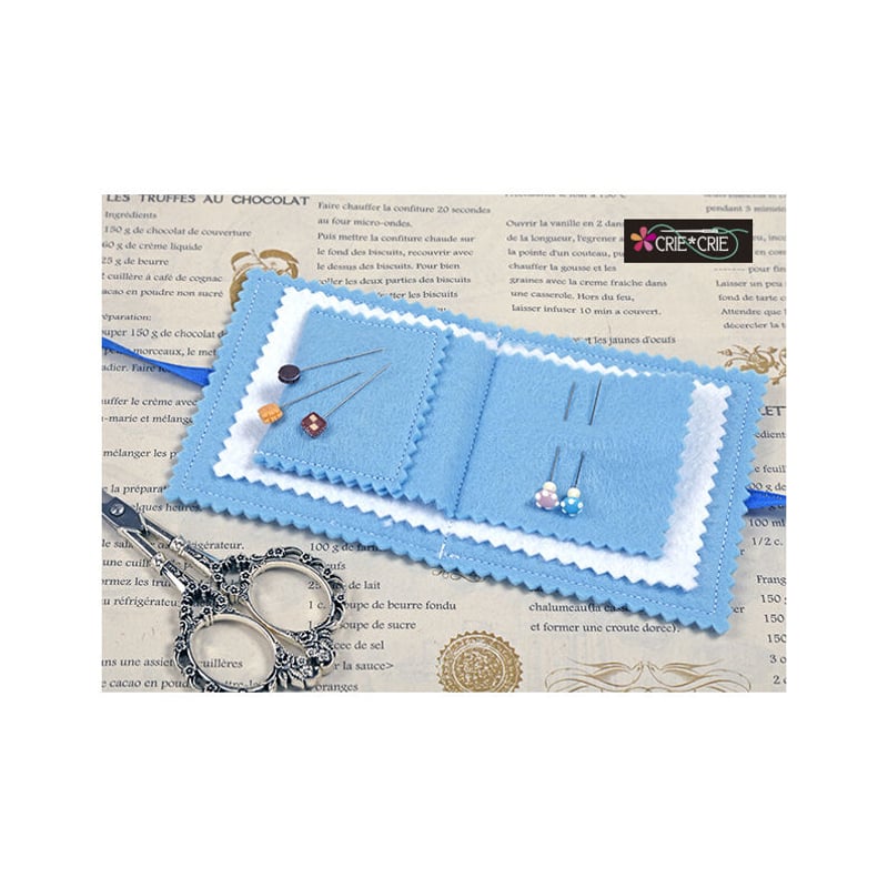 クロスステッチで刺す♥ニードルブック〈 お針仕事のモチーフ №683