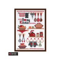 クロスステッチキット★　I ❤︎ my Kitchin（アイラブ・マイキッチン）No.779