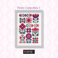 クロスステッチキット♥Flower Composition I　No.784