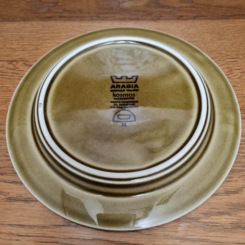 ARABIA/アラビア Kosmos/コスモス 20cmプレートE Arabia Kosmos 20cm