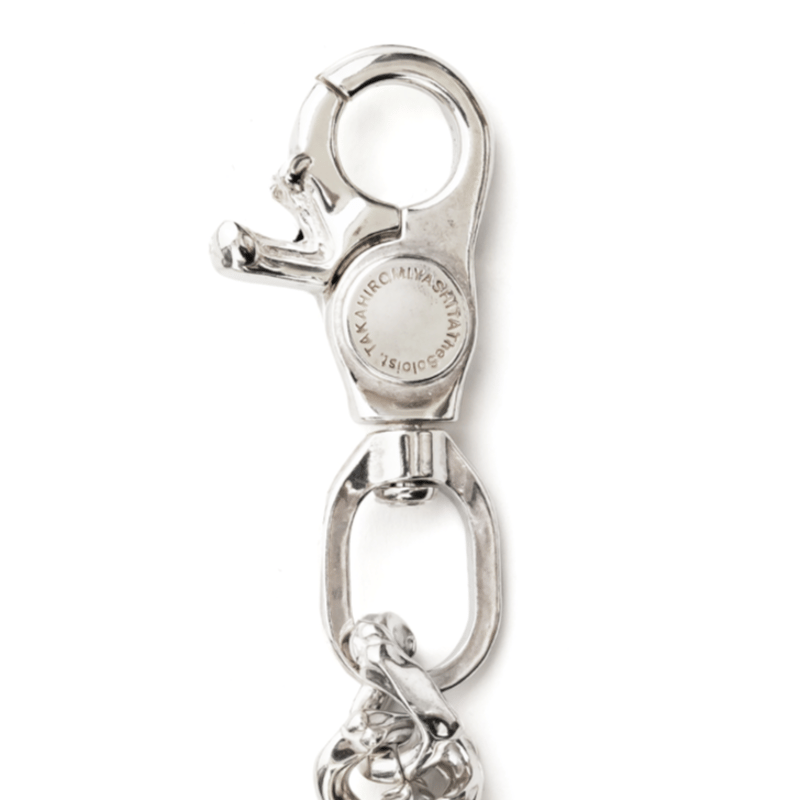 bone shaped key chain. / silver | TAKAHIROMIYAS