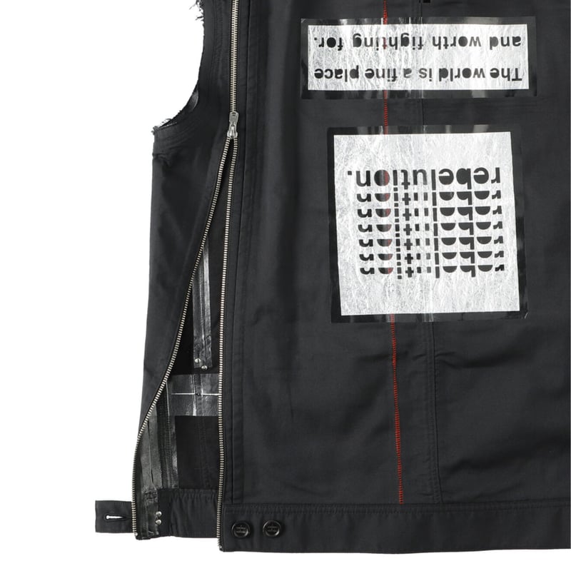 sleeveless side back zip work jacket? | TAKAHIR sleeveless side back zip work jacket? | TAKAHIR