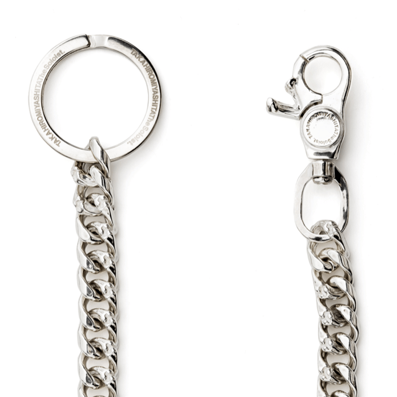 bone shaped wallet chain. / silver | TAKAHIROMI bone shaped wallet chain. / silver | TAKAHIROMI