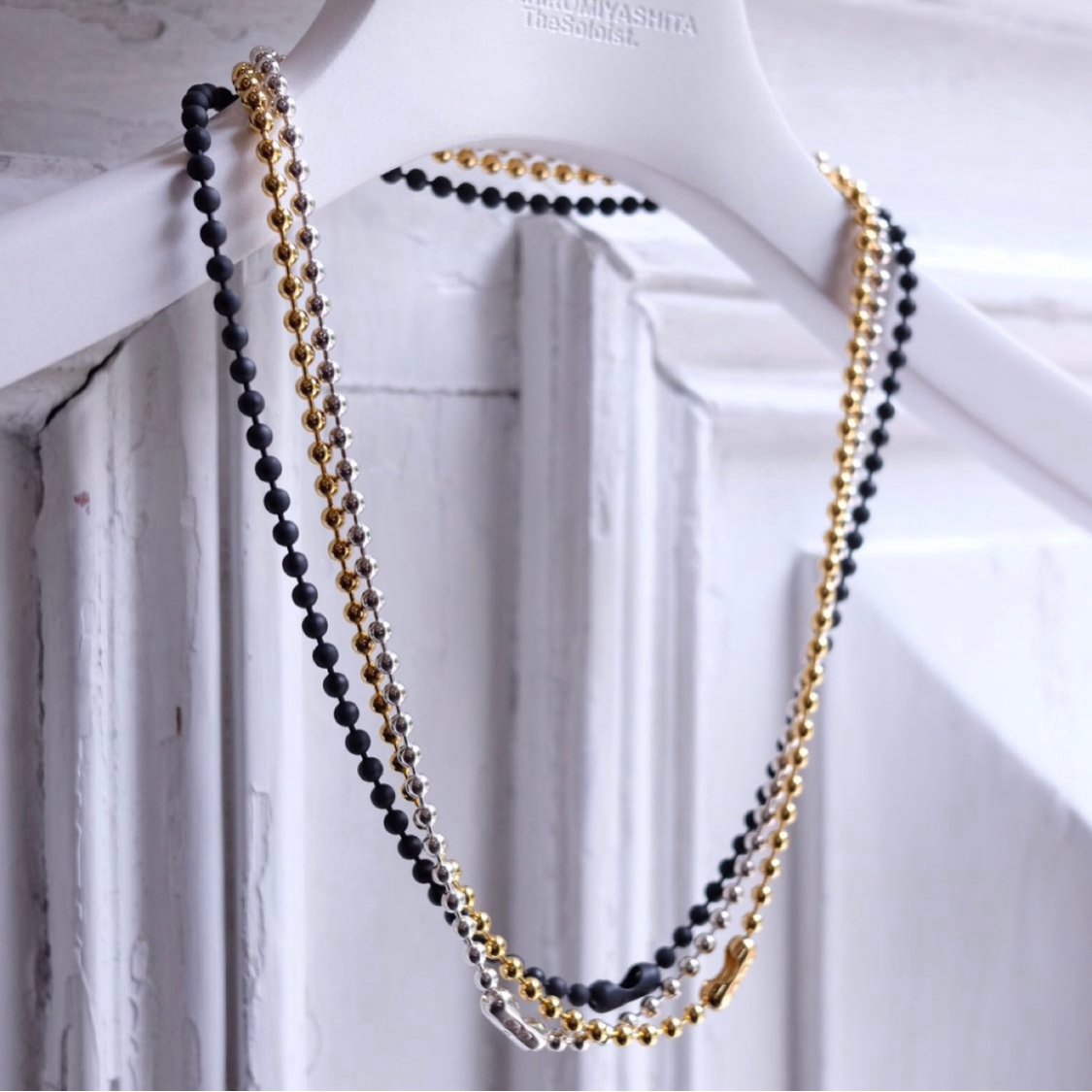 アクセサリー TAKAHIROMIYASHITATheSoloist ball chain L Ball Chain Necklace Silver -L- regular - sspj.0025