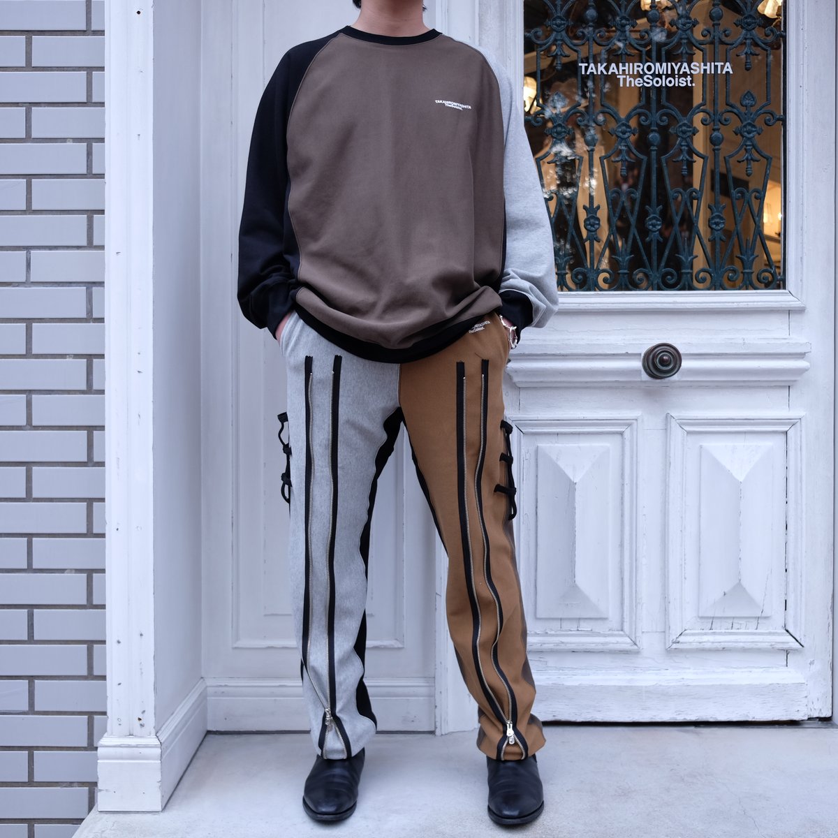 bondage jogger. / multi | TAKAHIROMIYASHITAThe