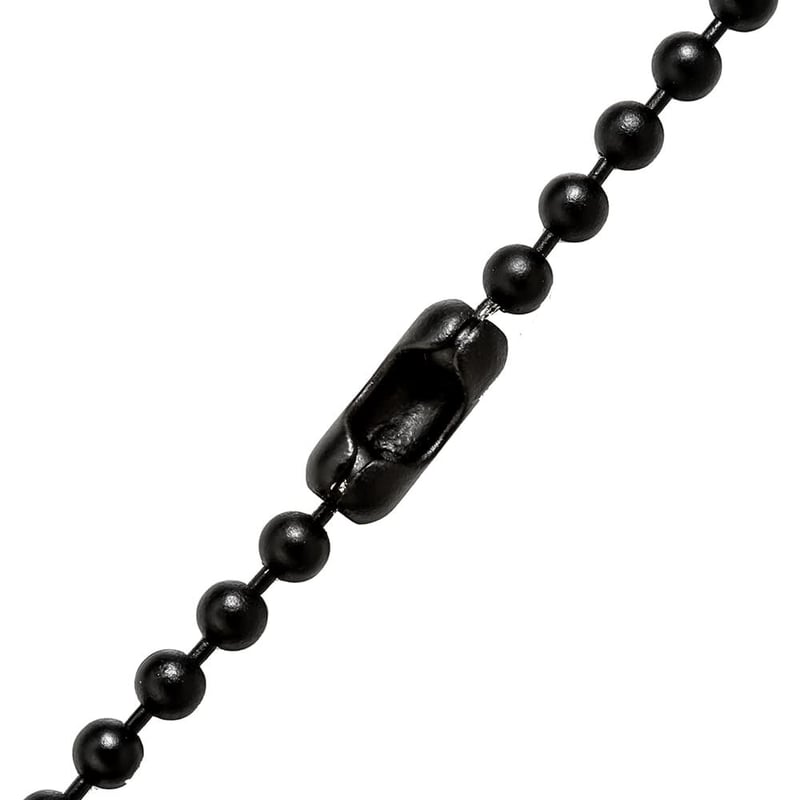 アクセサリー TheSoloist. ball chain necklace. S ball chain necklace. -S- regular / black | TAKA
