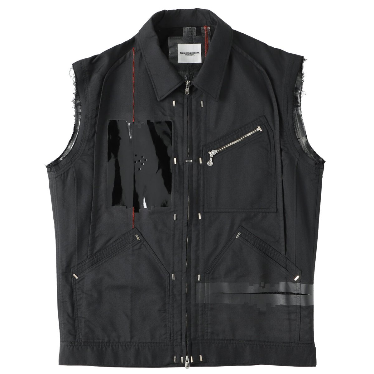 sleeveless side back zip work jacket? | TAKAHIR sleeveless side back zip work jacket? | TAKAHIR