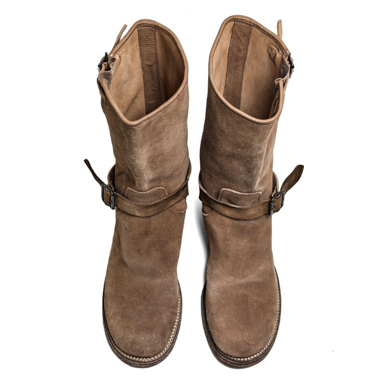 engineer boots. -SUEDE- (x GUIDI) / beige | TAK engineer boots. -SUEDE- (x GUIDI) / beige | TAK