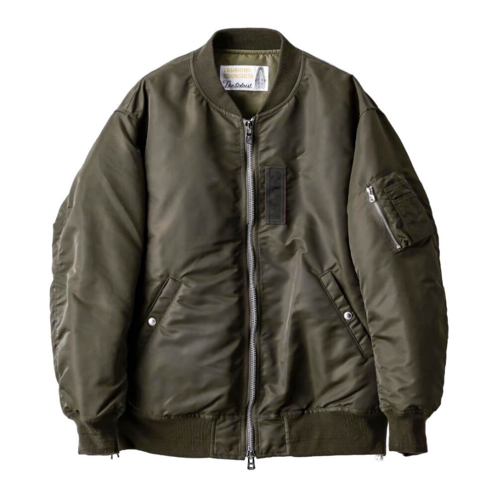 two-way bomber jacket. / olive (Soloist.FUKUOKA