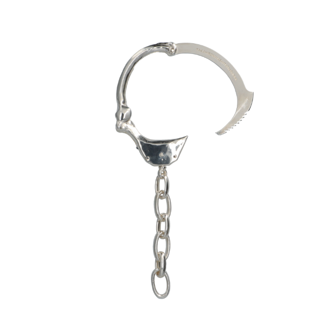 アクセサリー bone shaped handcuffs bracelet.-S- TAKAHIROMIYASHITATheSoloist. FW24 BONE SHAPED HANDCUFFS