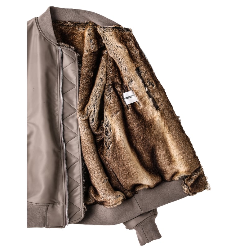 亀梨着soloist faux fur lining flight jacket TAKAHIROMIYASHITATheSoloist.｜faux fur lining flight jacket