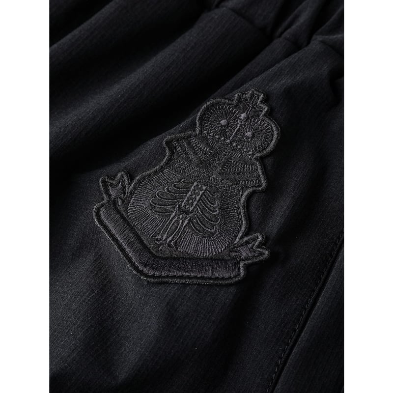 track pant. (bone type02) / black x black | TAK