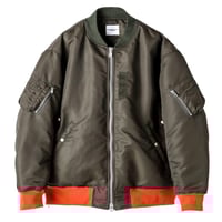 right - left sleeveless jean jacket. / black |