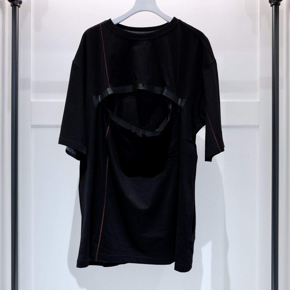 oversized s/s noise tee? | TAKAHIROMIYASHITAThe