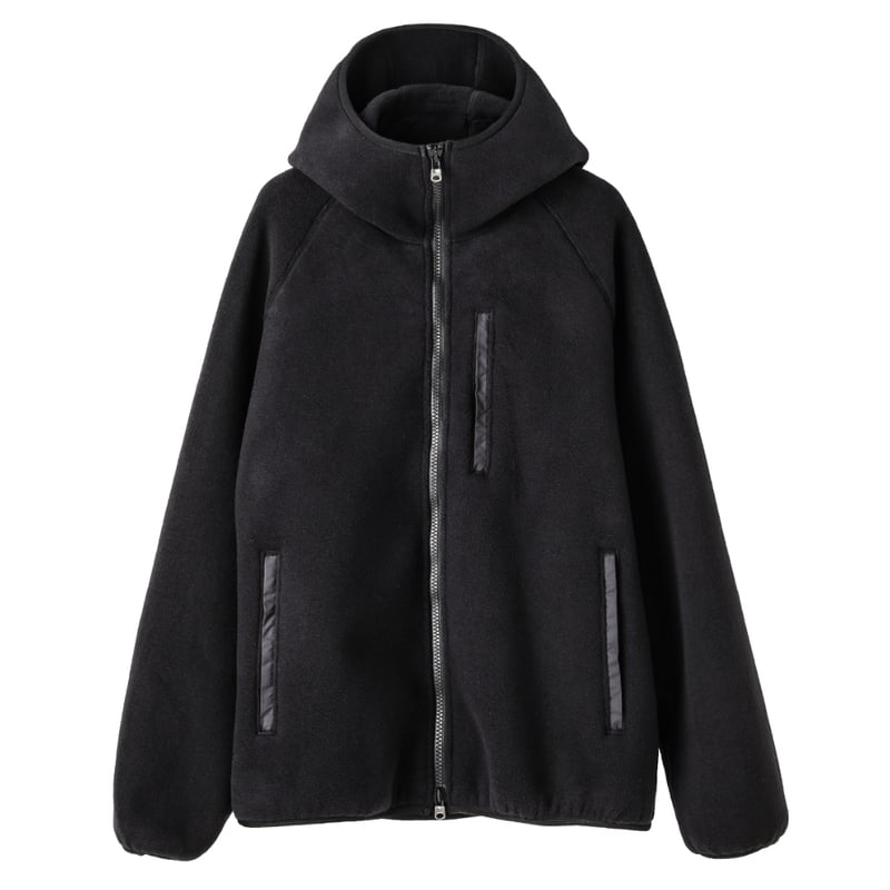 zip up hoodie.(fleece) / black | TAKAHIROMIYASH