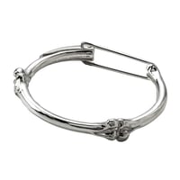 bone shaped glasses holder.-S- / black x silver