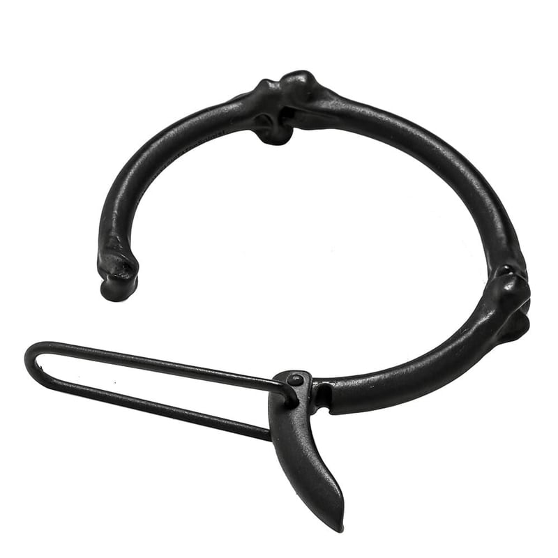 born shaped clip caff. -M- / black | TAKAHIROMI
