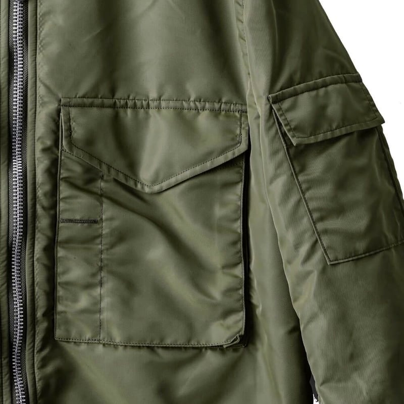 two-way bomber jacket. / olive (Soloist.FUKUOKA two-way bomber jacket. / olive (Soloist.FUKUOKA