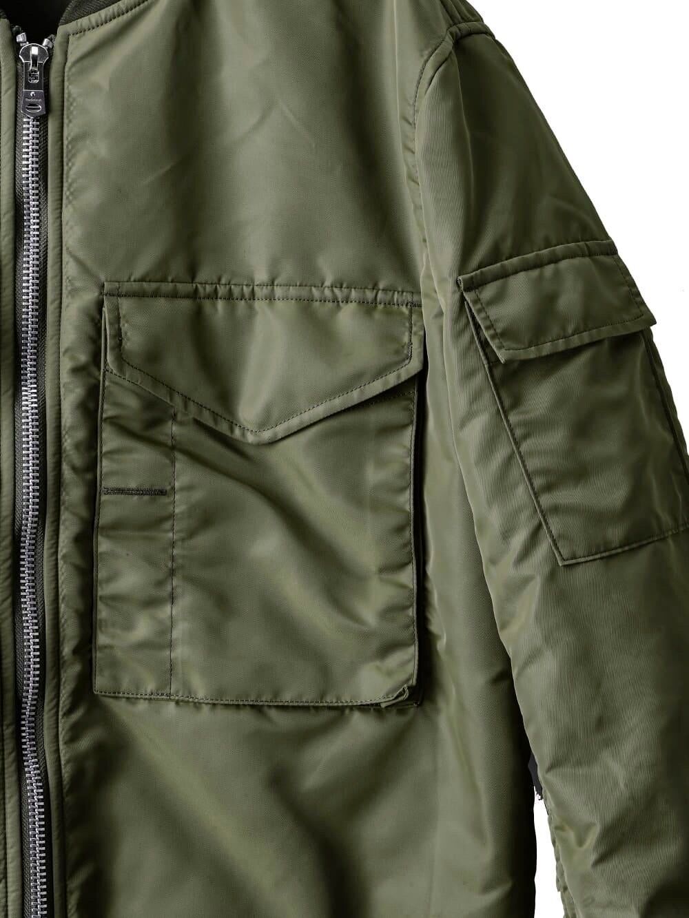 限定 soloist two-way bomber jacketソロイスト