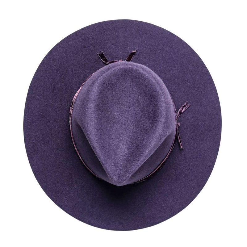 nobled hat./velvet ribbon. / purple | TAKAHIROM...