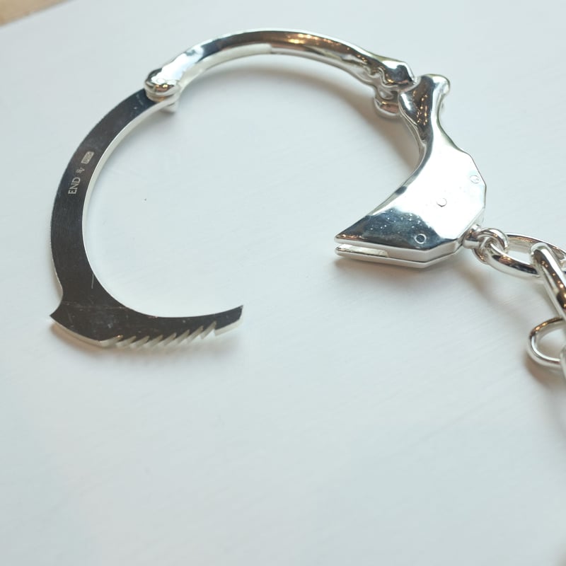 bone shaped handcuffs bracelet? -M- | TAKAHIROM bone shaped handcuffs bracelet? -M- | TAKAHIROM