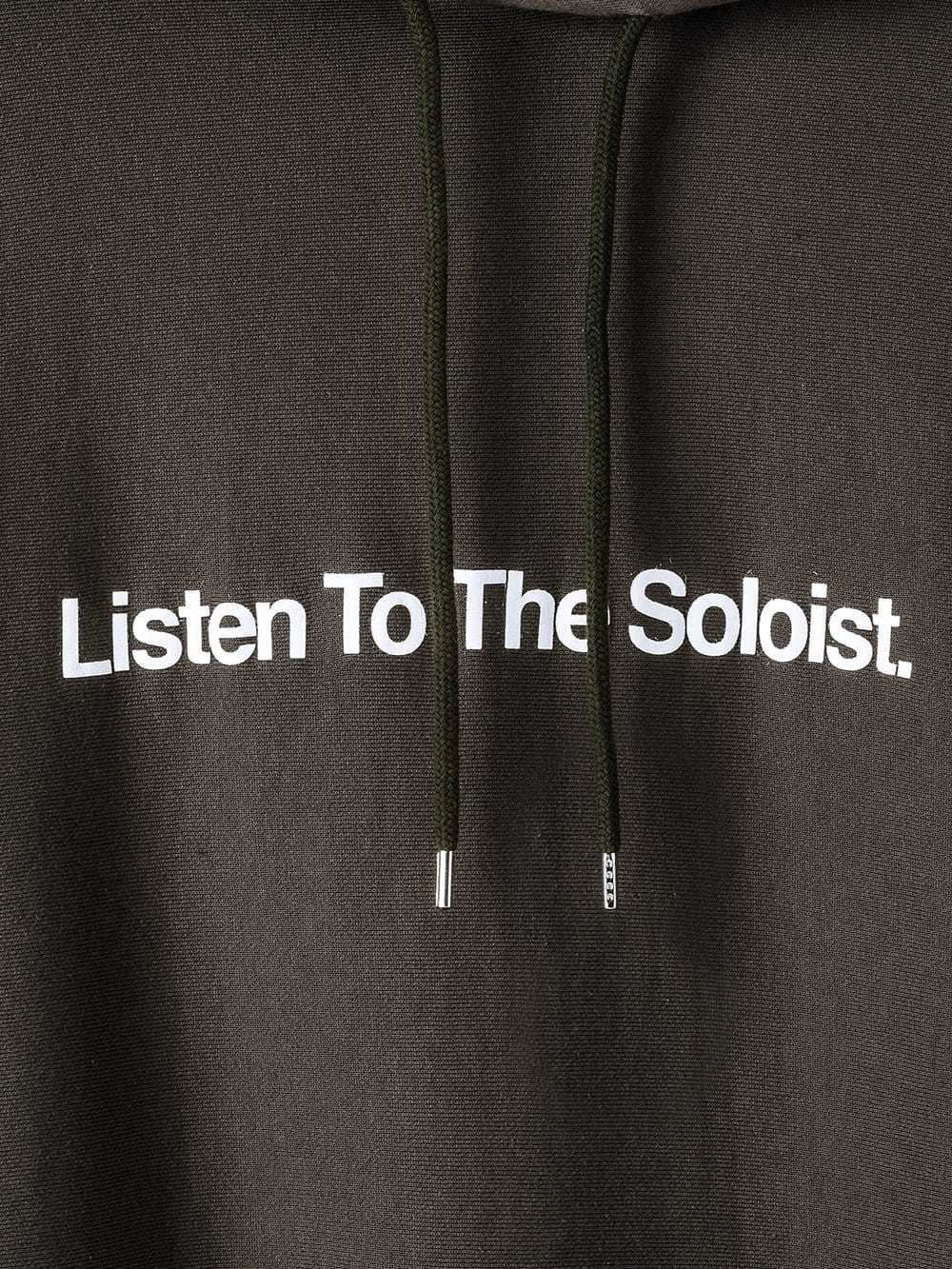 Listen To TheSoloist. (oversized bicolor hoodie