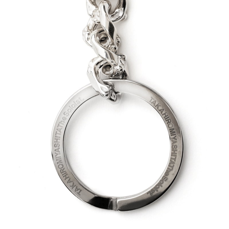 bone shaped wallet chain. / silver | TAKAHIROMI bone shaped wallet chain. / silver | TAKAHIROMI