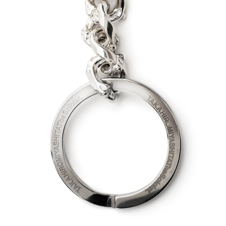 bone shaped wallet chain. / silver | TAKAHIROMI