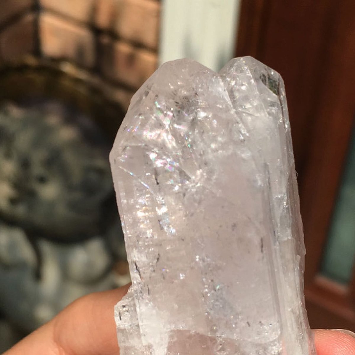 専用　ピンクダンビュライト 天使の石 ピンクダンビュライト【波動上げ器♡】 | Haltija （ﾊﾙﾃｨﾔ）