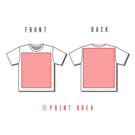 【お得】"カラー Tシャツ"  ボディ代込み  ［GILDAN 76000 / 5.3oz］A3片