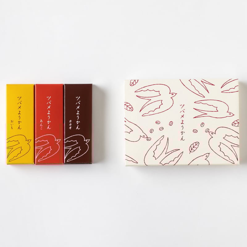 ツバメようかん 詰め合わせ〈3本入〉 | ツバメヤ｜オンライン