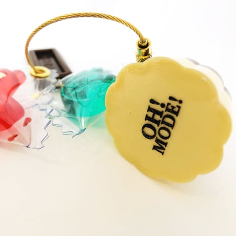 OISHI KEY-RING C -PUDDING-