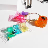 OISHI KEY-RING E - ORANGE JELLY-