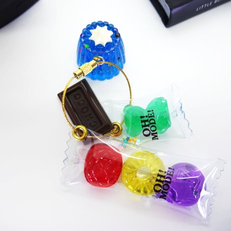 OISHI KEY-RING B -SODA JELLY-