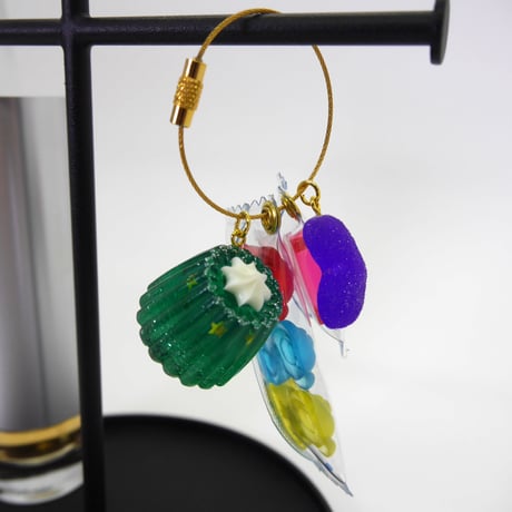 OISHI KEY-RING E - MELON JELLY-