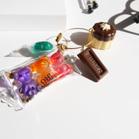 OISHI KEY-RING C -PUDDING-