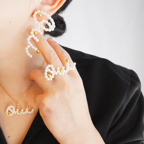 "Oui" Earring