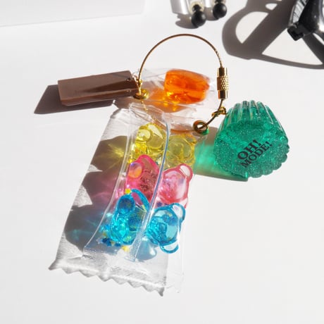 OISHI KEY-RING C -MELON JELLY-