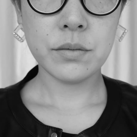 CRASH ROCK SQUARE EARRING